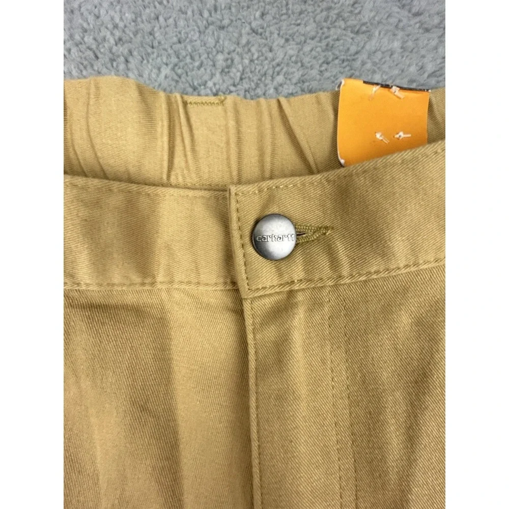 Carhartt Men's Force Relaxed Fit Work Shorts Size 38 Beige 9